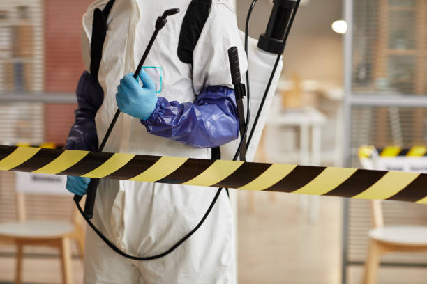 Professional Blood Cleanup technician working in Horse Shoe, NC